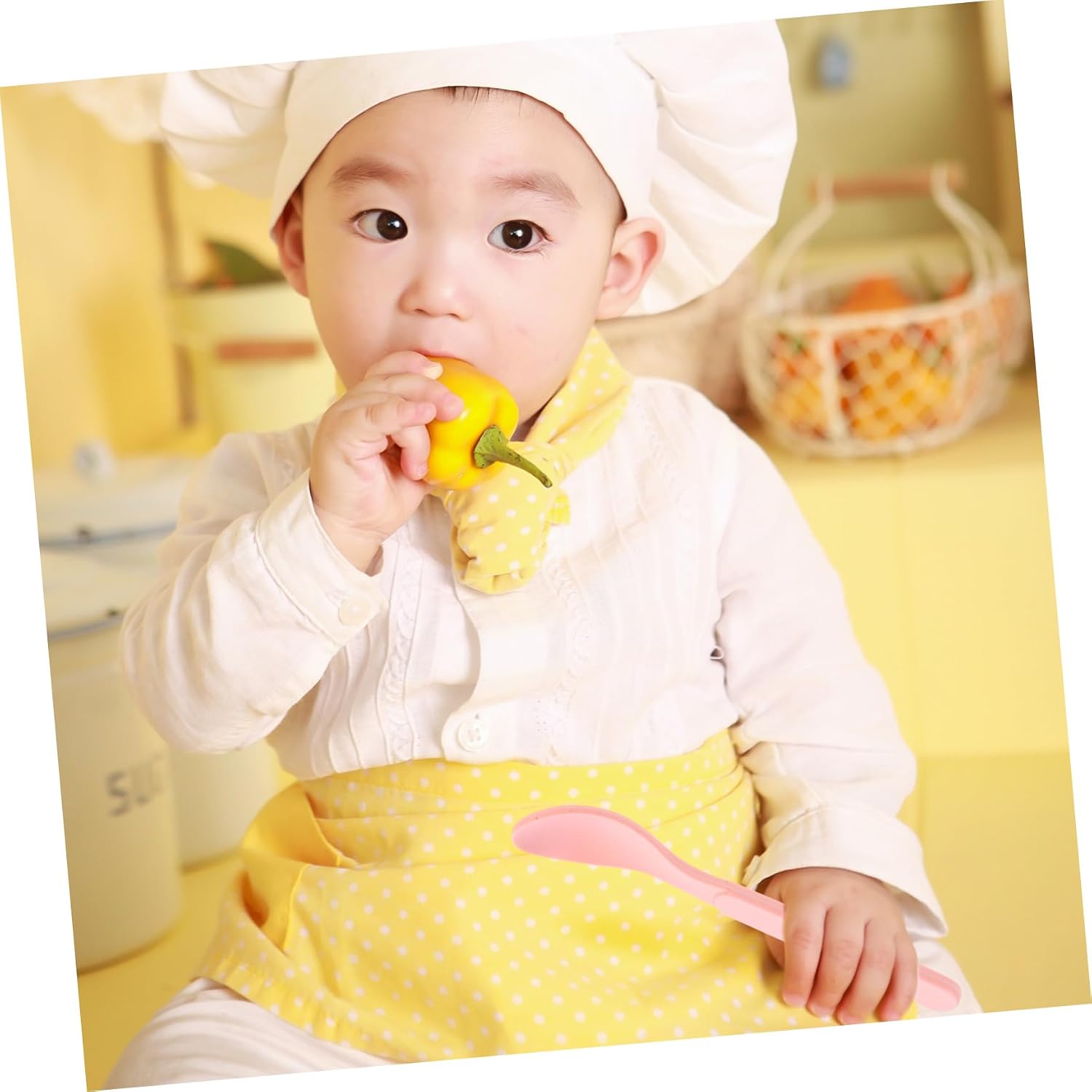 BESPORTBLE 10pcs Boys and Girls Candy Fork Spoon Dining Utensils for Lunch Box Bamboo Fiber Safe