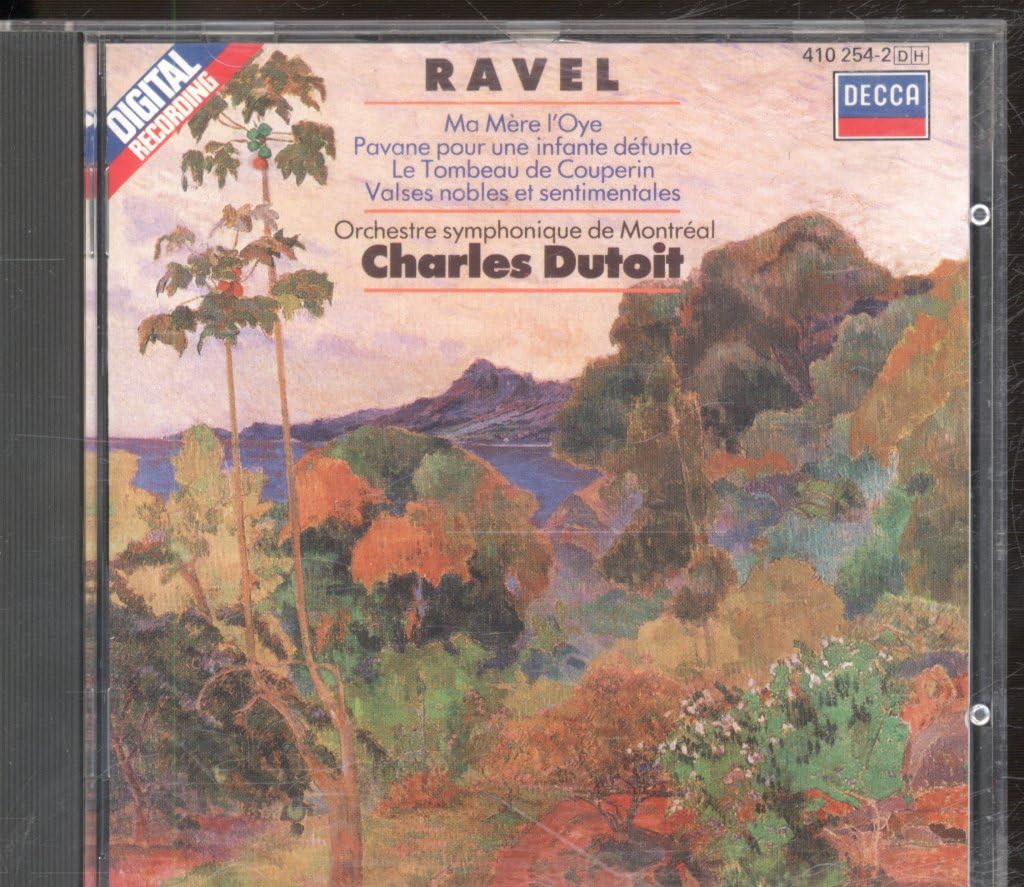 Ravel: Ma Mere L'oye, Etc; Dut [Audio CD] Ravel; Dutoit; Mso; Maurice Ravel and Charles Dutoit