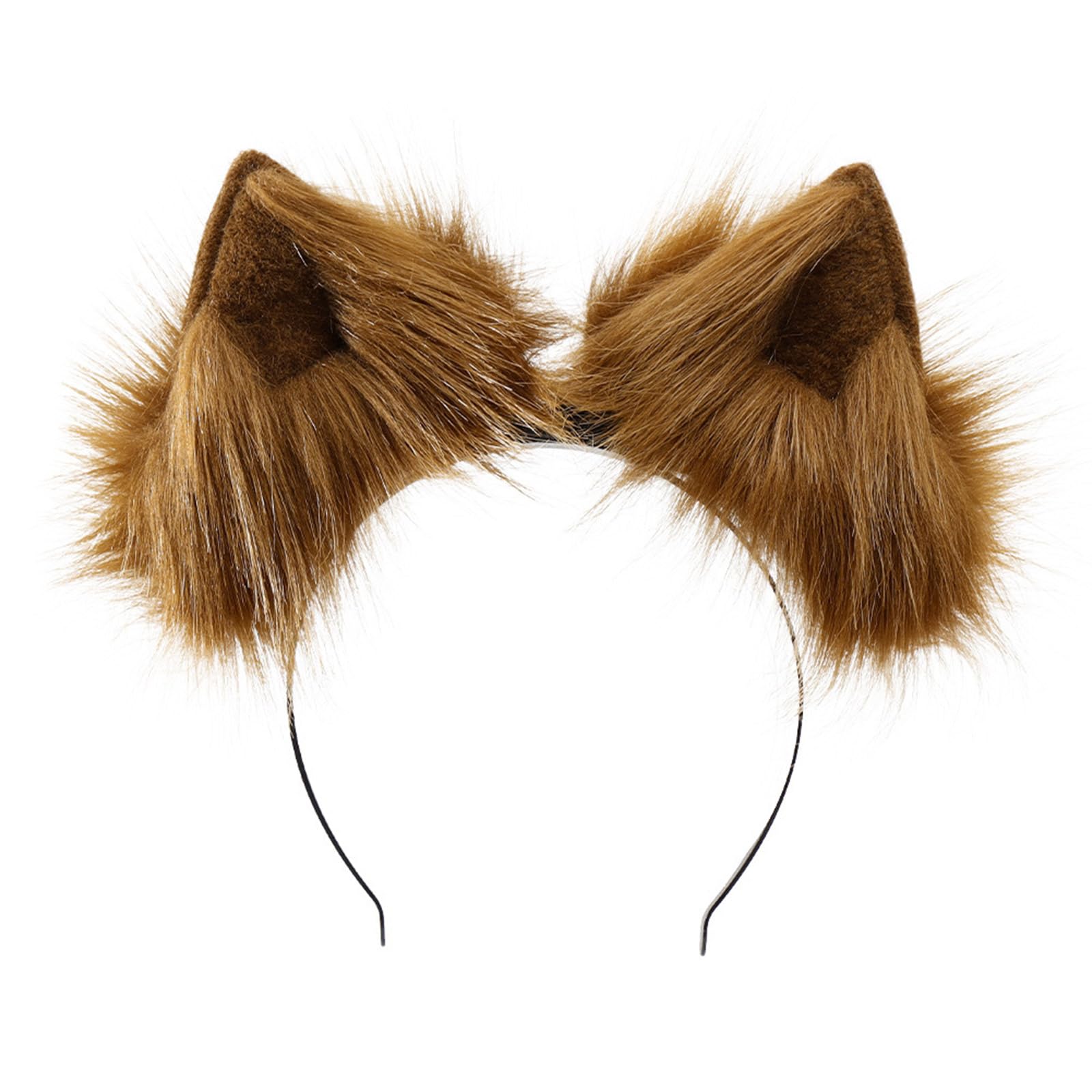 Oreja interactiva de animal de felpa con movimiento de balanceo automático para fiestas de cosplay, accesorios de disfraces, orejas de animales con orejas móviles