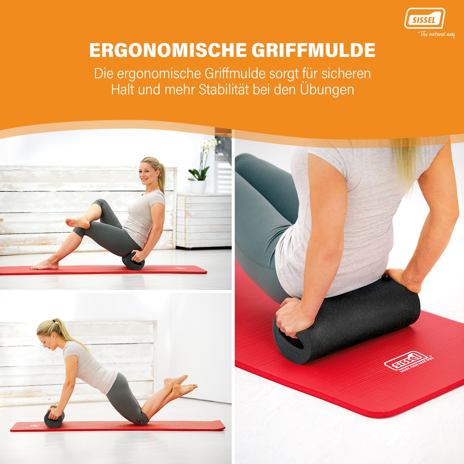 SISSEL Herren Myofascia Roller Soft, 34225W