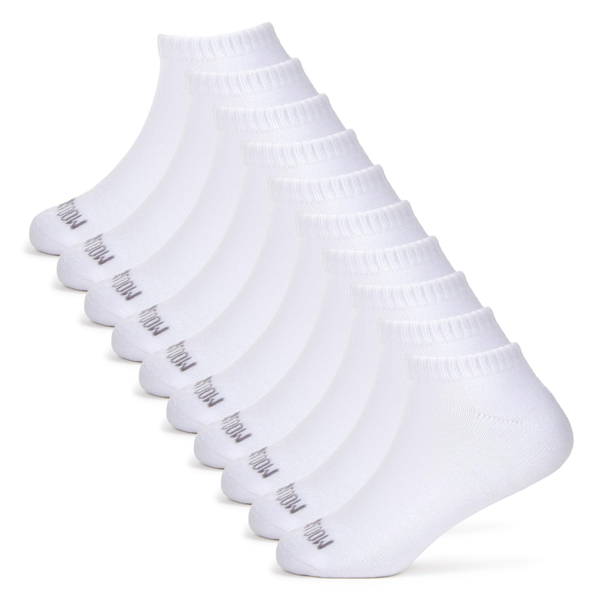 Fruit of the Loom Girl's Everyday Essential Soft Cushion Socks