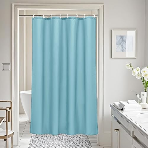 Miniatura 18 de AooHome - Forro para cortina de ducha, Tela, Gris claro Gris claro,Azul,Chocolate,Gris Oscuro,Azul marino,Beige Sólido,Blanco