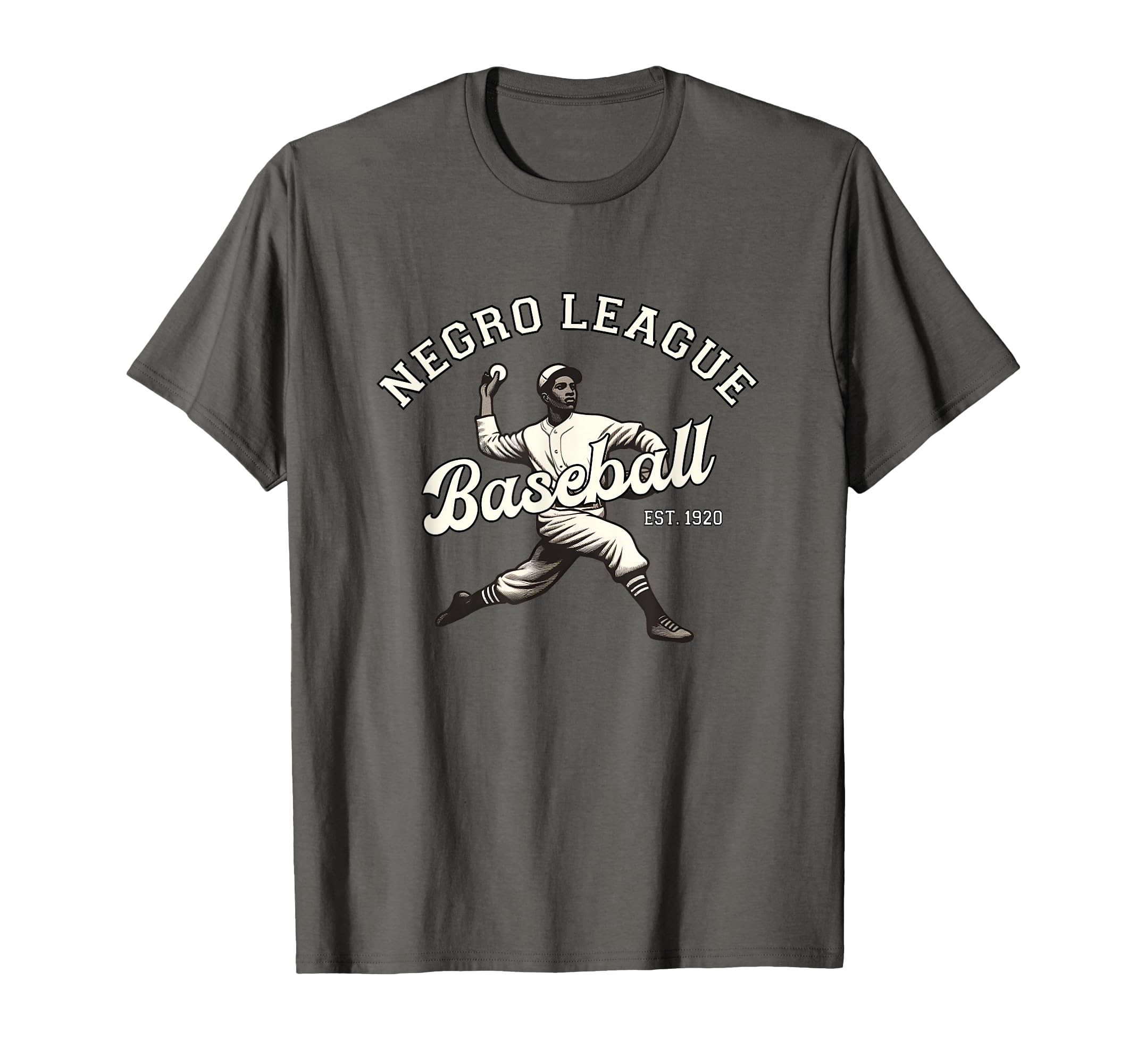 Vintage Negro League Baseball Black History Month T-Shirt