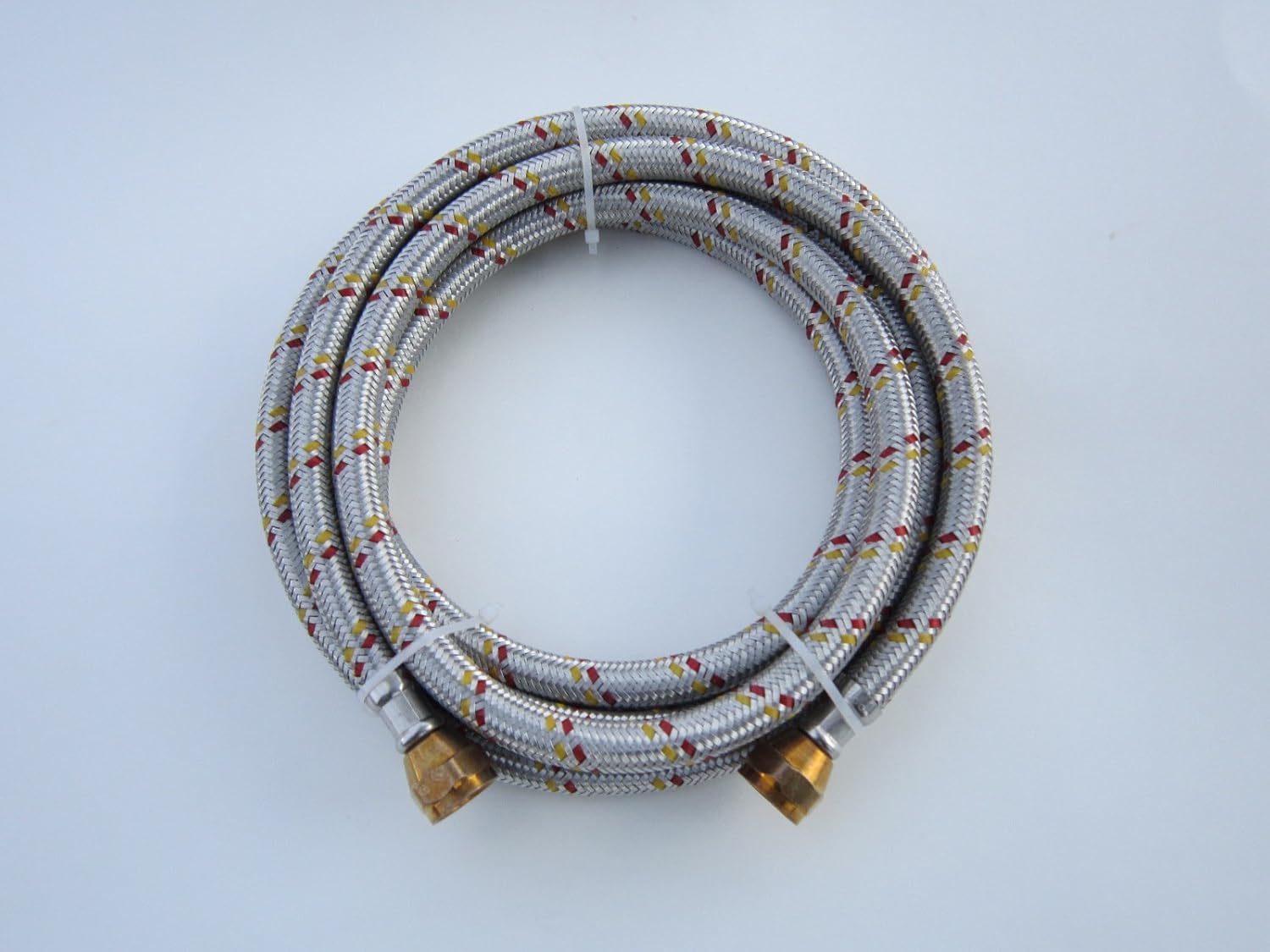 6' STAINLESS STEEL BRAIDED FLEXIBLE HOSE FOR NATURAL