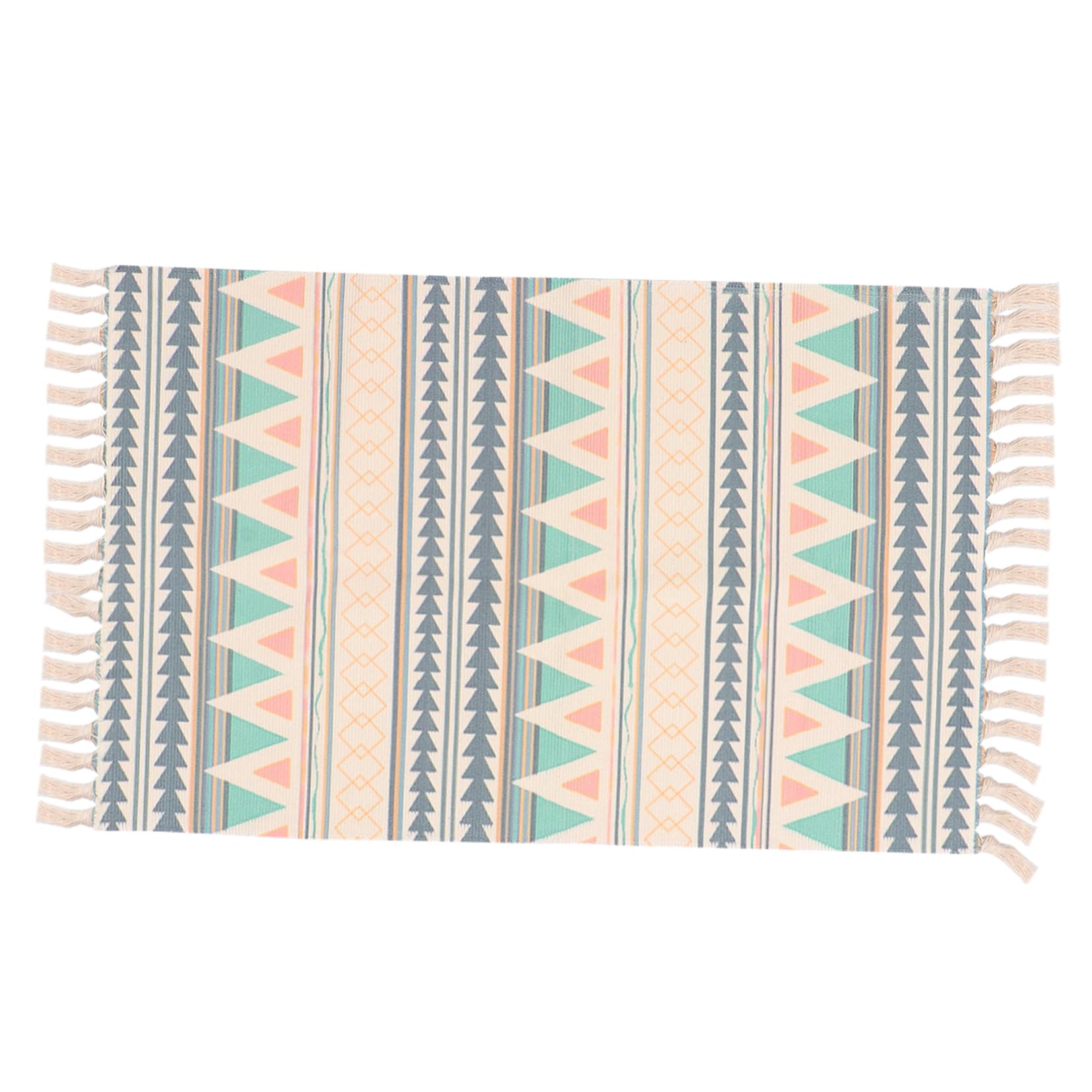 Tapis tissé main salon ULTECHNOVO tapis vintage chambre géométrique