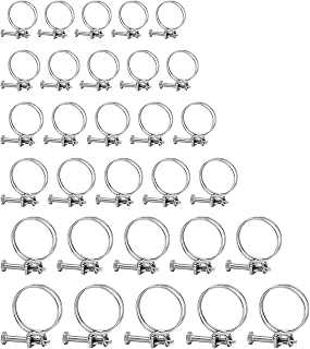 30 Doppeldraht Schlauchschellen aus Edelstahl für Wasserschläuche