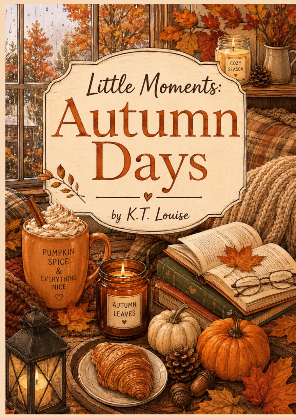 Little Moments: Autumn Days: Colouring book