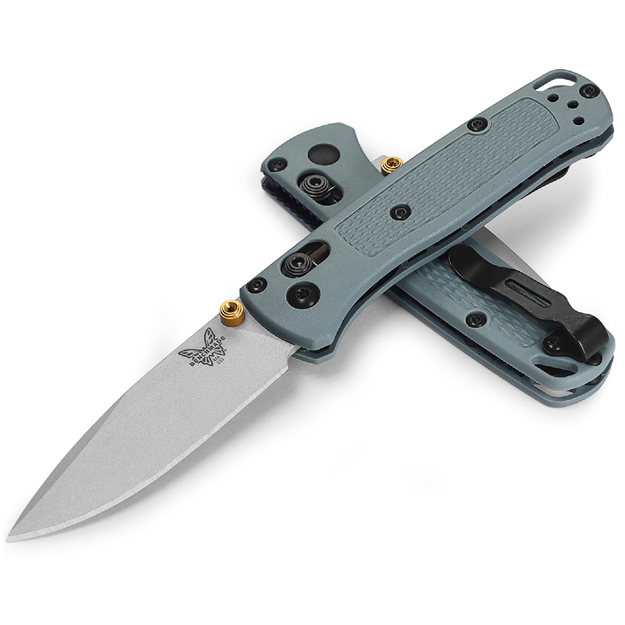 Benchmade - Mini Bugout 533 Folding Knife with Sage Green Grivory Handle (533SL-07)