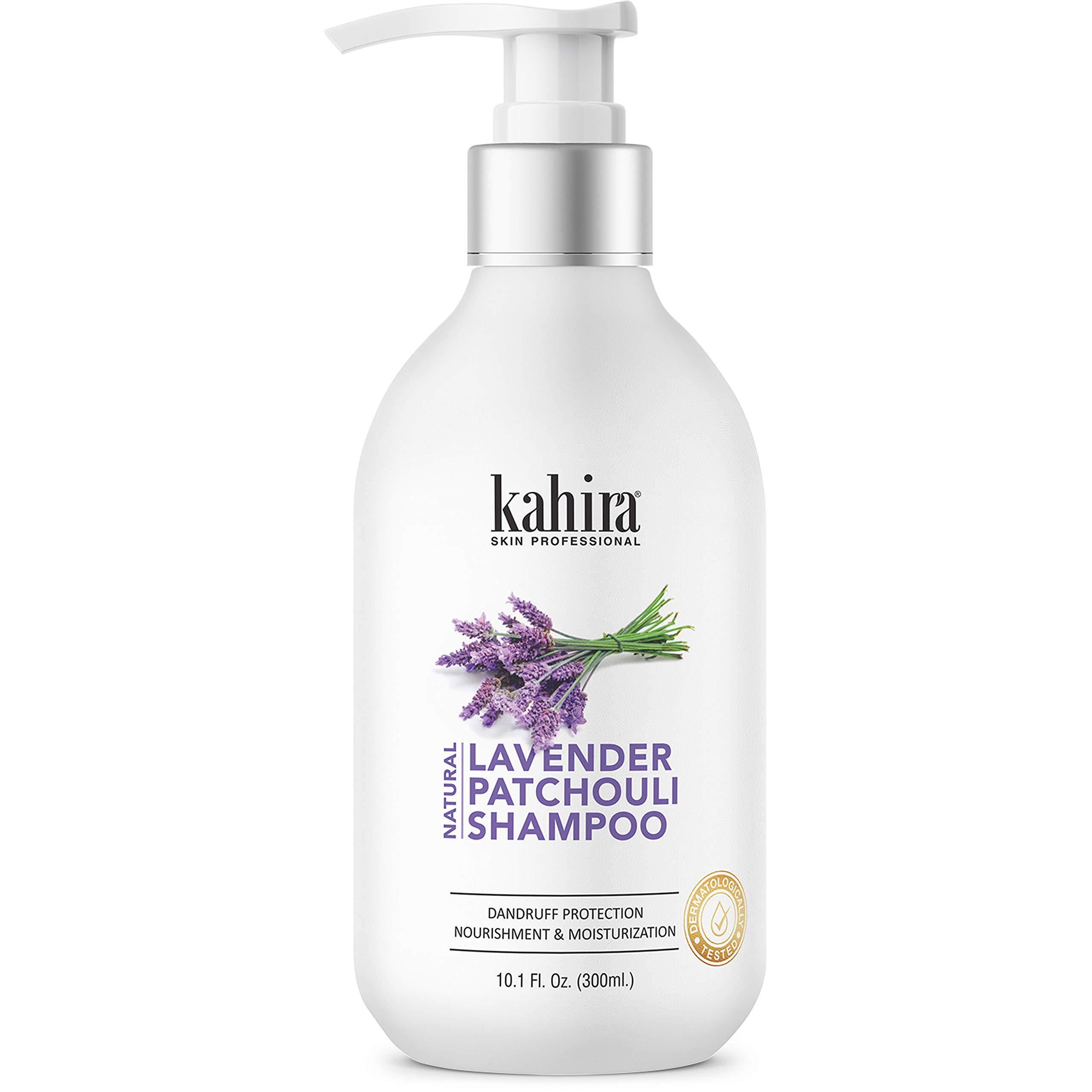 KAHIRA LAVENDER PATCHOULI SHAMPOO DANDRUFF PROTECTION NOURISHMENT & MOISTURIZATION 300 ml