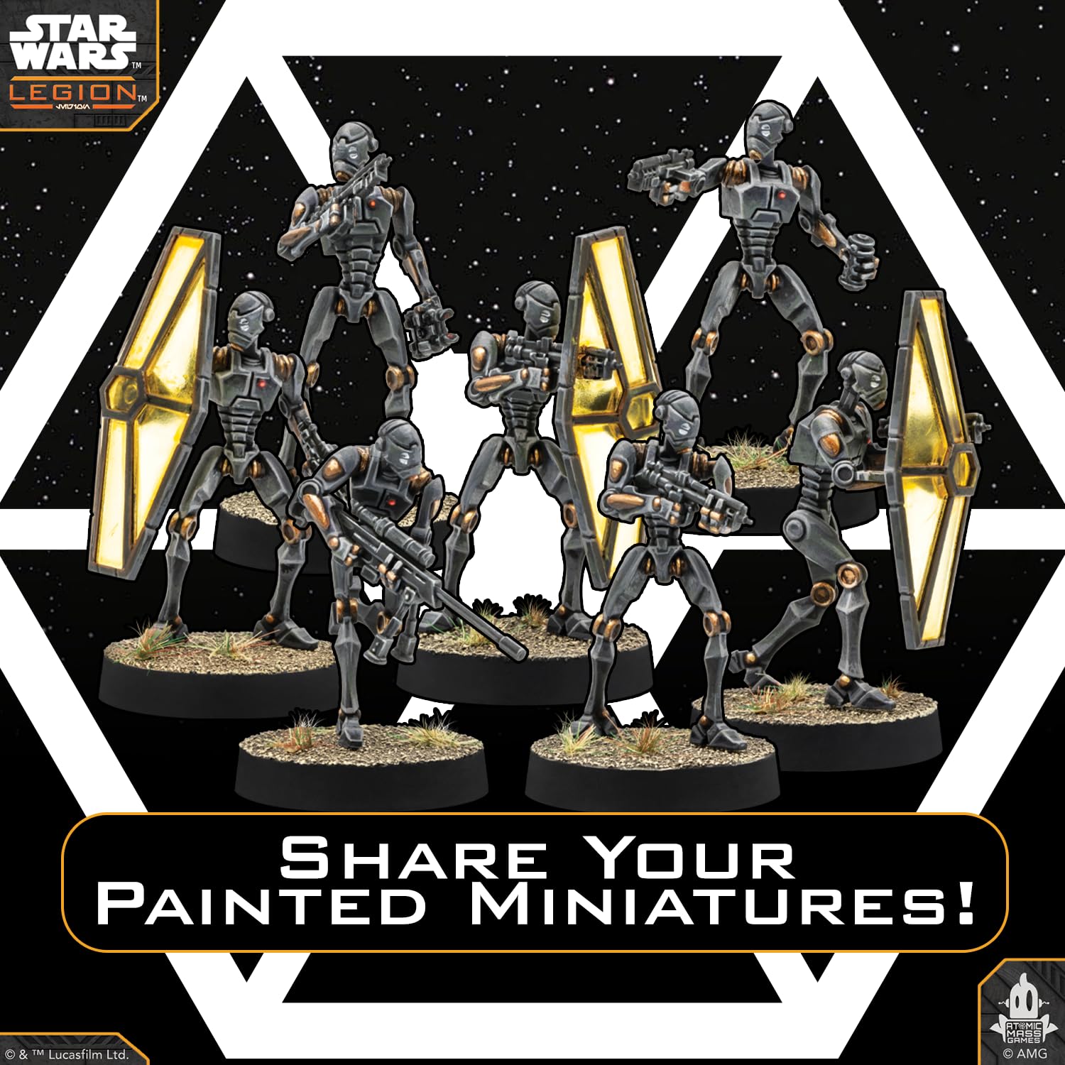 Asmodee | Star Wars: Legion BX-Series Droid Commandos | Gioco di miniature | Età 14+ anni | 2 giocatori | Tempo di gioco: 90 minuti