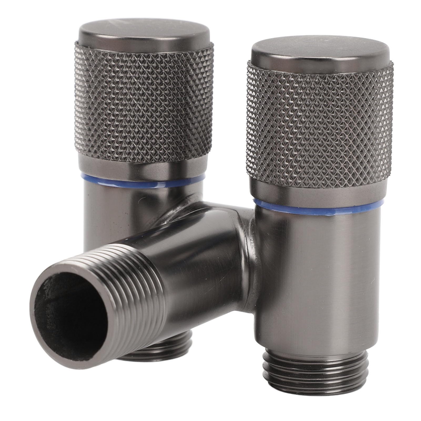 Dual Switch Water Valve, G1/2in 1 in 2 Out Dual Switch Valve for Feminine Wash Pet Shower Shower Cloth Diaper Sprayer Toilet Sprayer