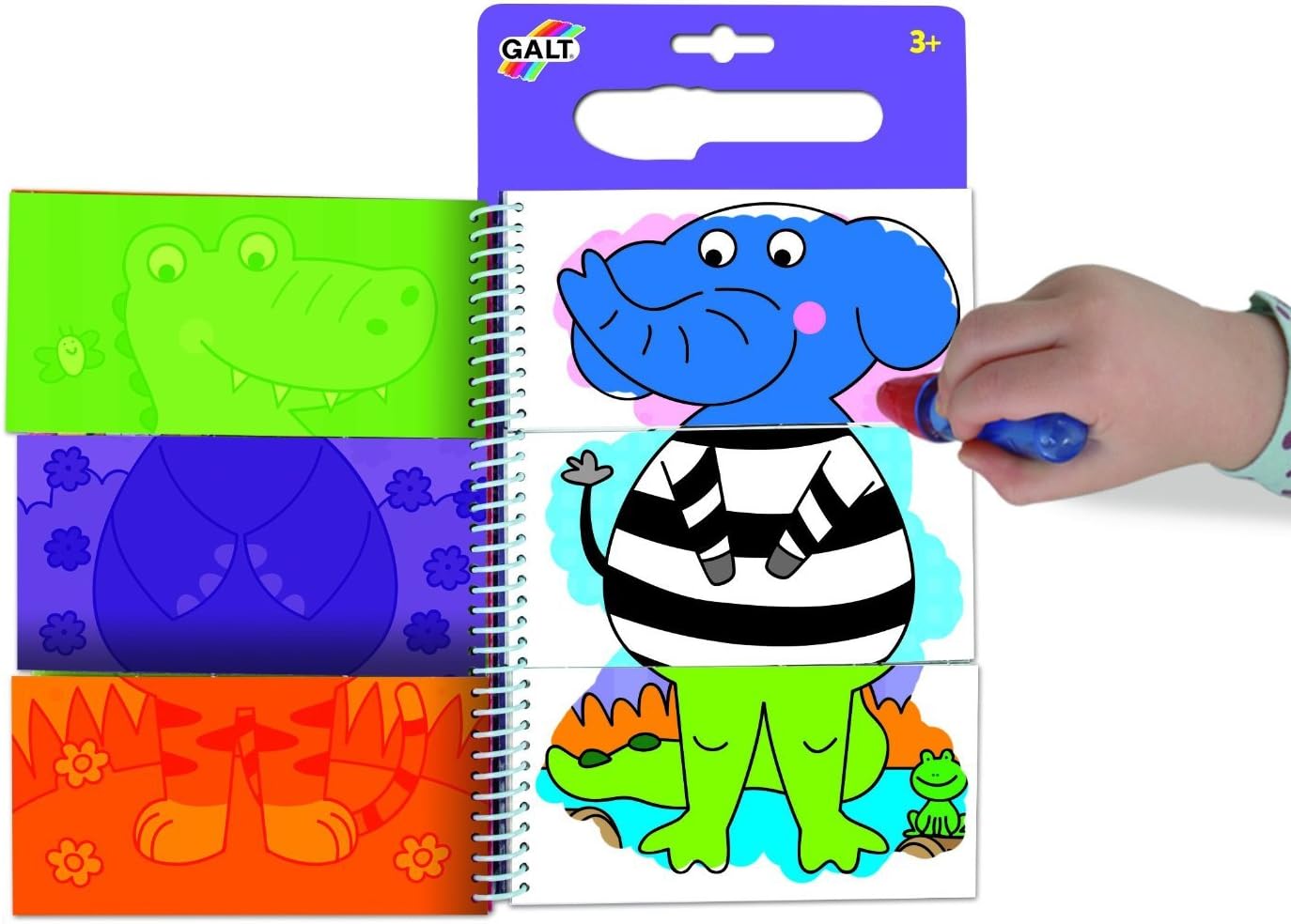 Galt Toys, Water Magic - Flip Book Jungle