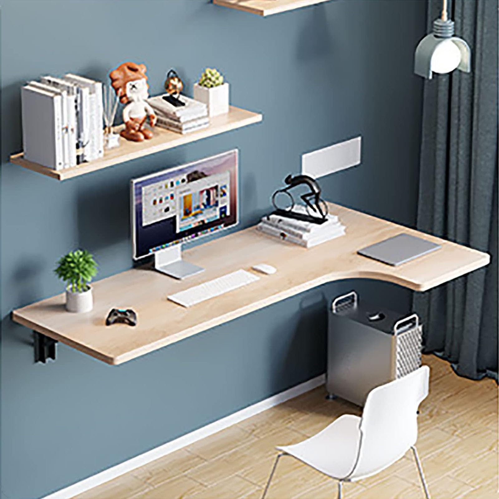 Bureau peu encombrant pliable pour aménager un petit salon