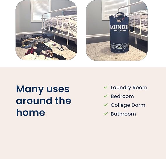 Truly Free Waterproof Laundry Tote