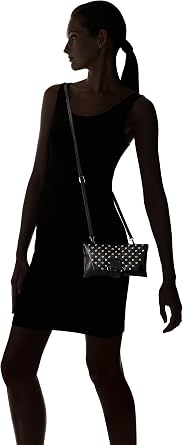 Kooba Handbags Womens Leather Crossbody Wallet With Detachable Shoulder Strap Ruby Envelope
