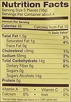 Vista 4 de Caramelo duro original Werther, chocolate sin azúcar (2.35 oz)