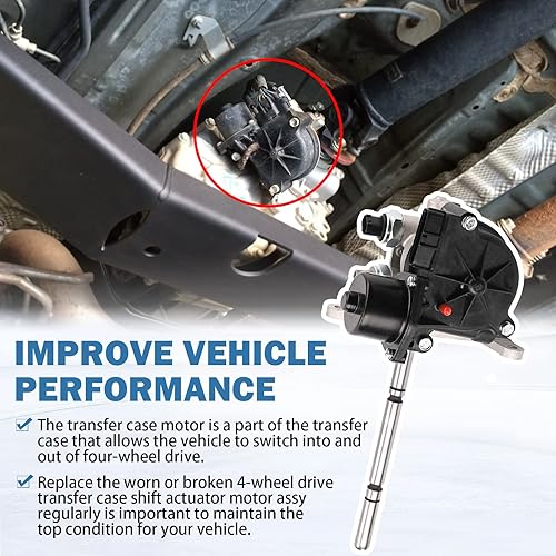 Miniatura 4 de 36410-34015 - Estuche de transferencia de repuesto para Tundra 2000-2006, Tacoma 2005-2017, Toyota 4Runner 4WD 4 ruedas 4x4 caja de transferencia
