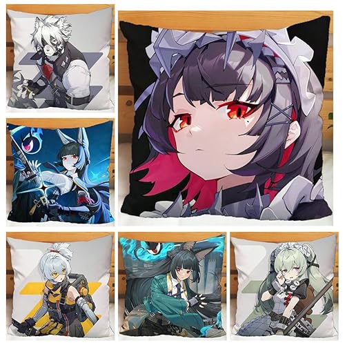 ゼンレスゾーンゼロ 抱き枕 抱きまくら ぬいぐるみ 抱き枕 ゼンゼロ グッズ エレン ジョー ニコ・デマラ ビリー・キッド 萌え グッズ カワイイ プリント 抱き枕 柔らかい 家庭用 寝室用 抱き枕 オシャレ (14,40*40cm)