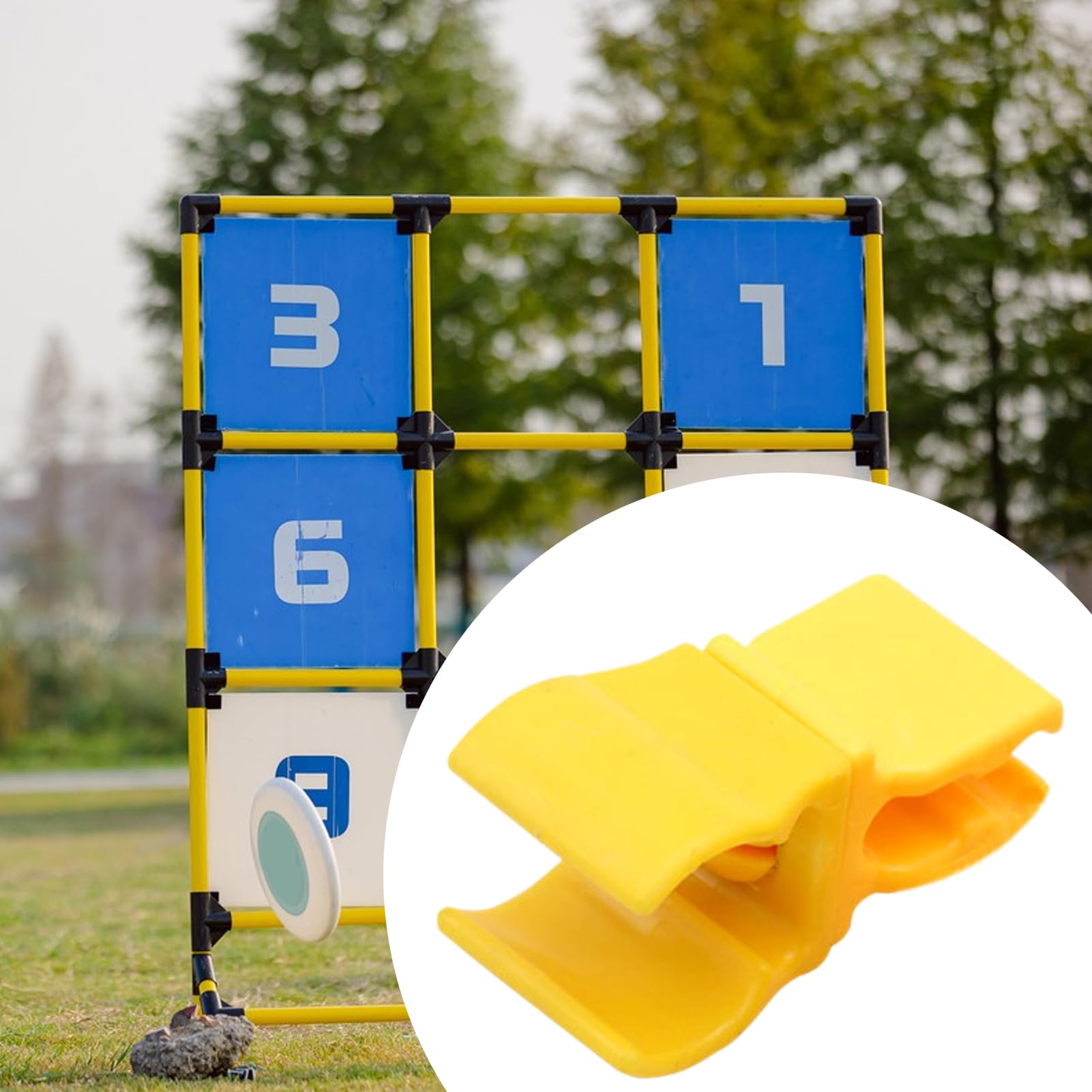 Connecteur à Clip Pour Entraînement Football – Boucle De Barre De Marquage, Polypropylène, Facile à Utiliser
