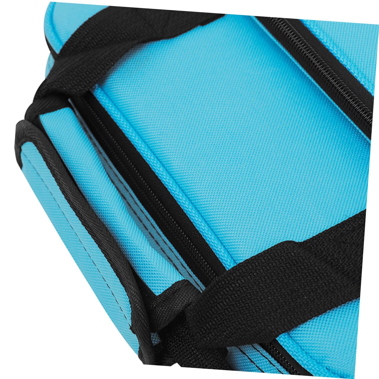 Borsa per Bacchette Batteria Resistente alle Macchie Oxford Blu Pratica e Comoda Tracolla e Manici per Trasporto di Bacchette e Mazze