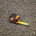 Klein Tools 9216 Tape Measure, Heavy-Duty Measuring Tape with 16-Foot Double-Hook Double-Sided Nylon Reinforced Blade, with Metal Belt Clip