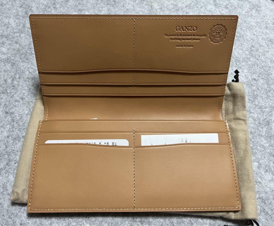 Amazon.co.jp: ガンゾ CORDOVAN コードバン ファスナー小銭入れ付き長  