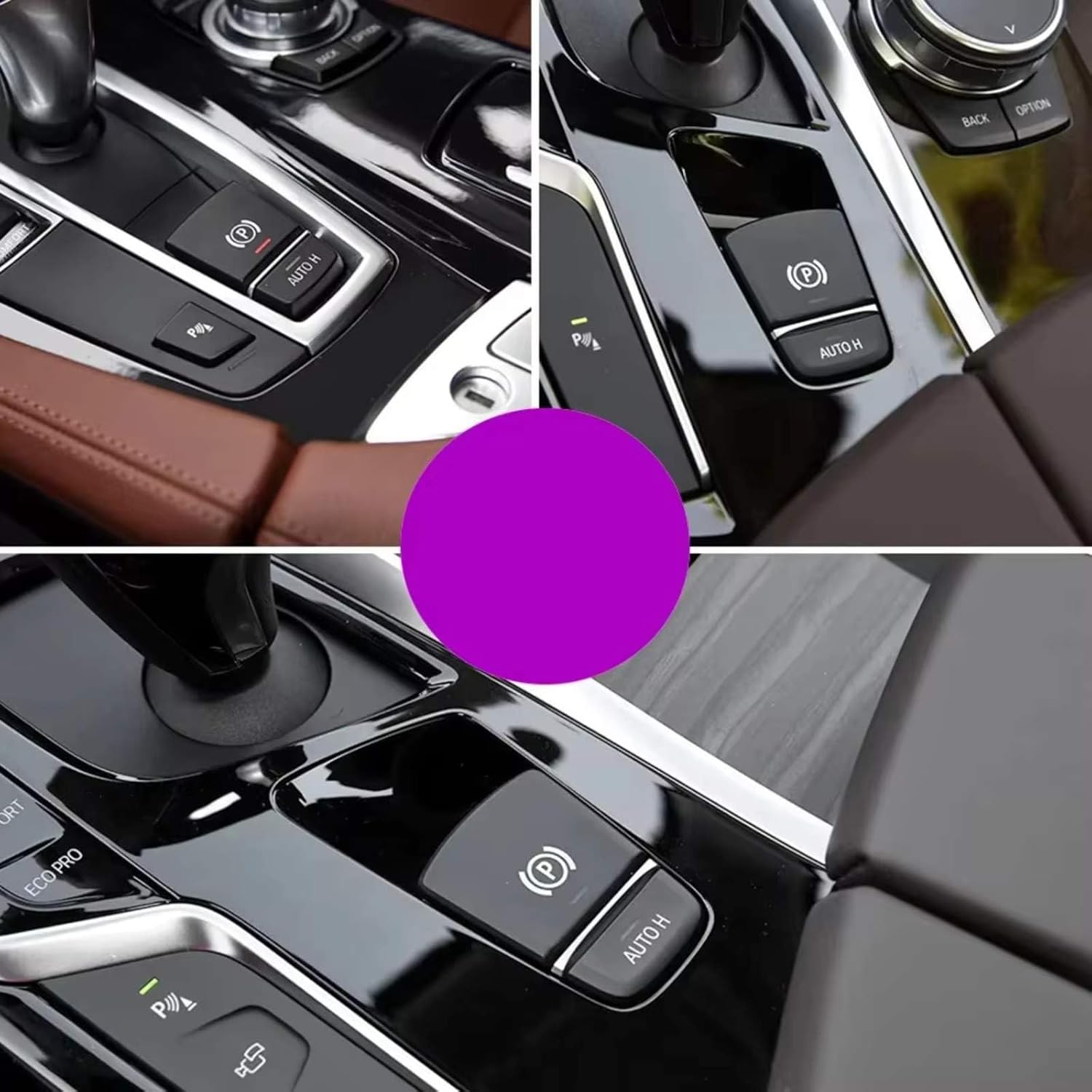 Car Handbrake Switch for G30 G31 G38 F90 2017-2023 61319109311 Car Electronic Parking Control Hand Brake Switch Button Replacement