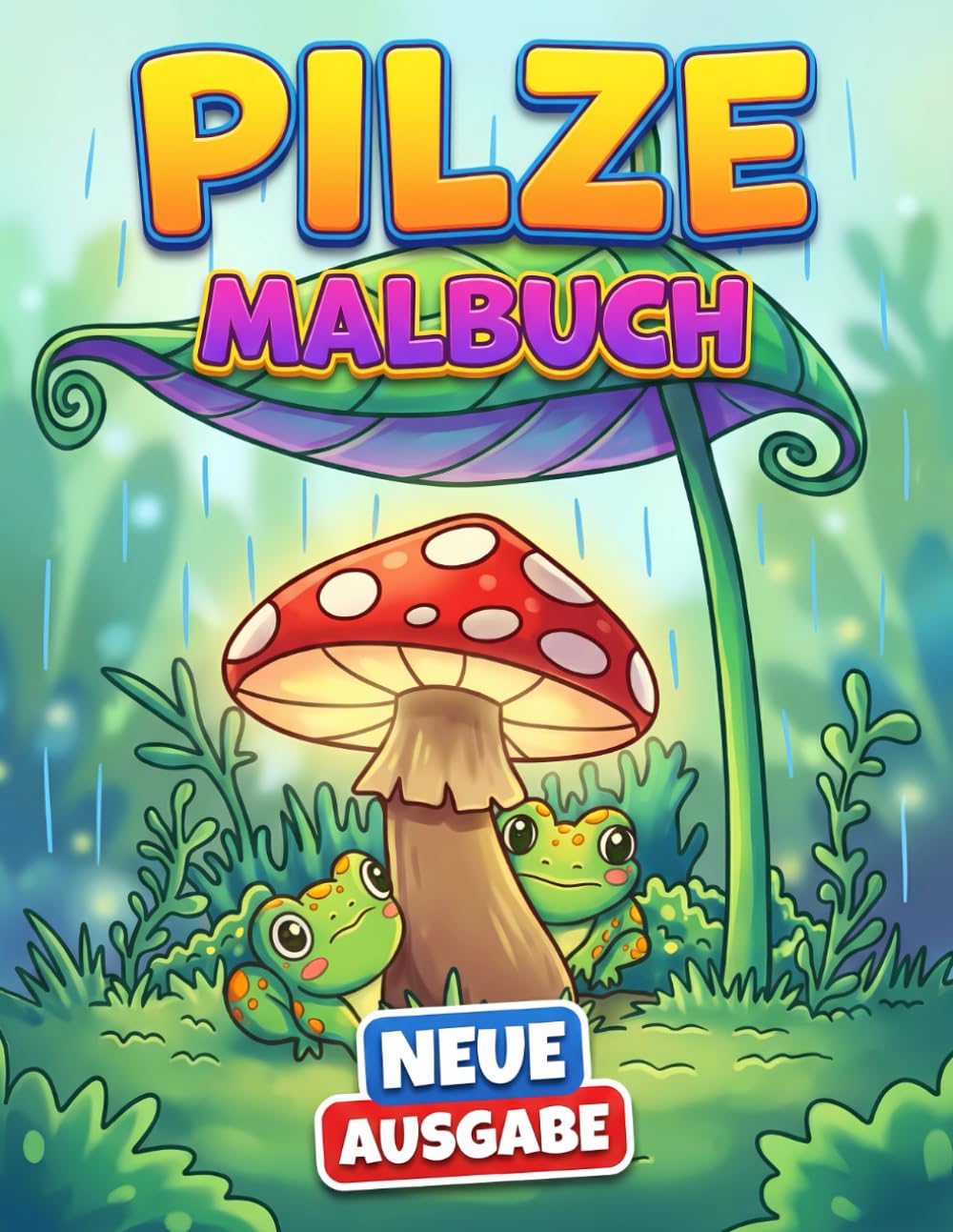 Pilze Malbuch: Über 50 Einzigartige Ausmalmotive Für Jugendliche Und Erwachsene – Perfekt Für Stressabbau