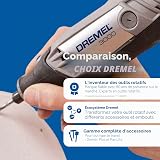 Dremel 3000 Outil Rotatif Multifonction 130W avec 1 Adaptation 25 Accessoires, Vitesse Variable 10000-33000 tr/min pour Découper, Poncer, Percer, Nettoyer, Sculpter, Polir, Graver, Meuler - 7