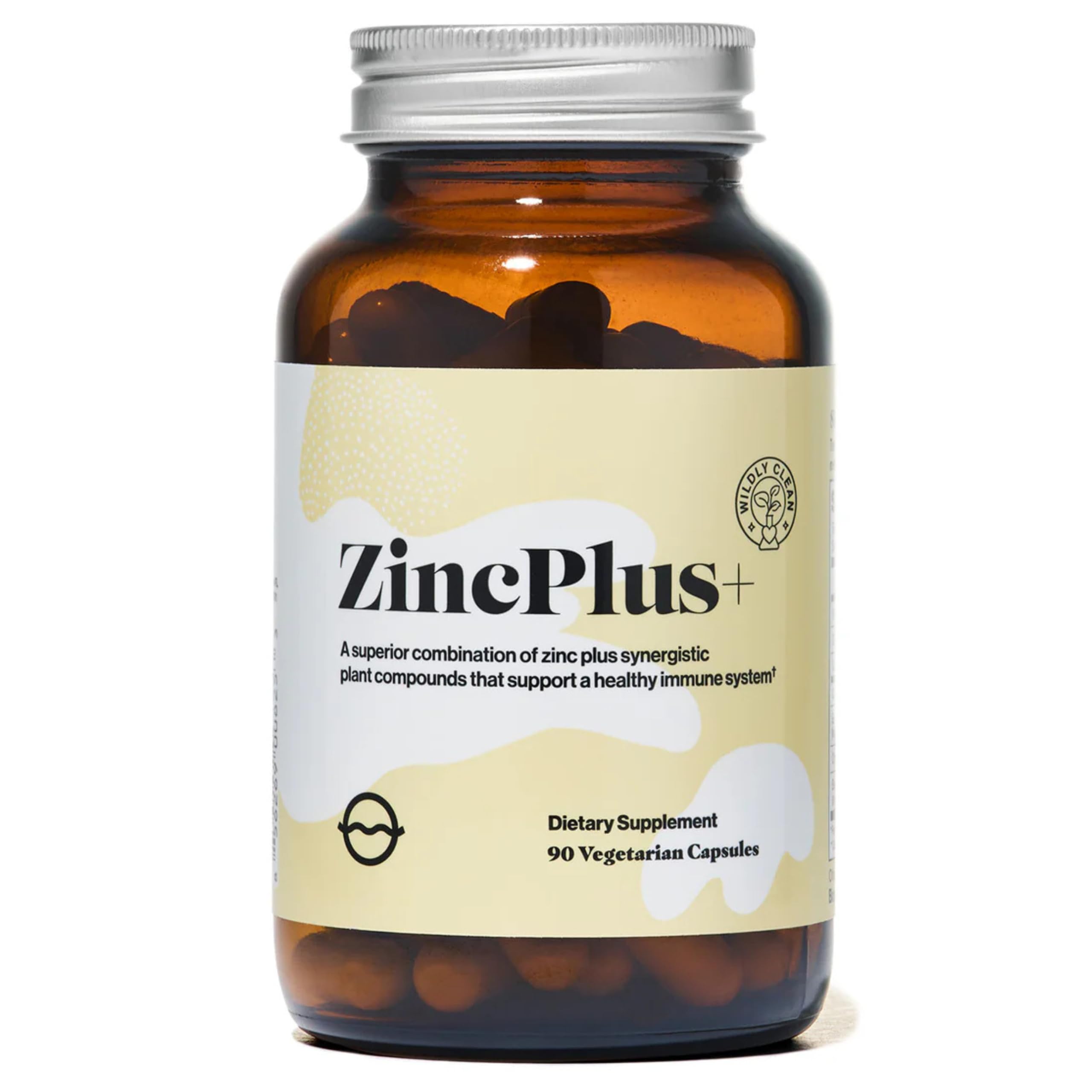 organic olivia ZincPlus+ Herbal Supplement, Zinc & Botanical Capsules