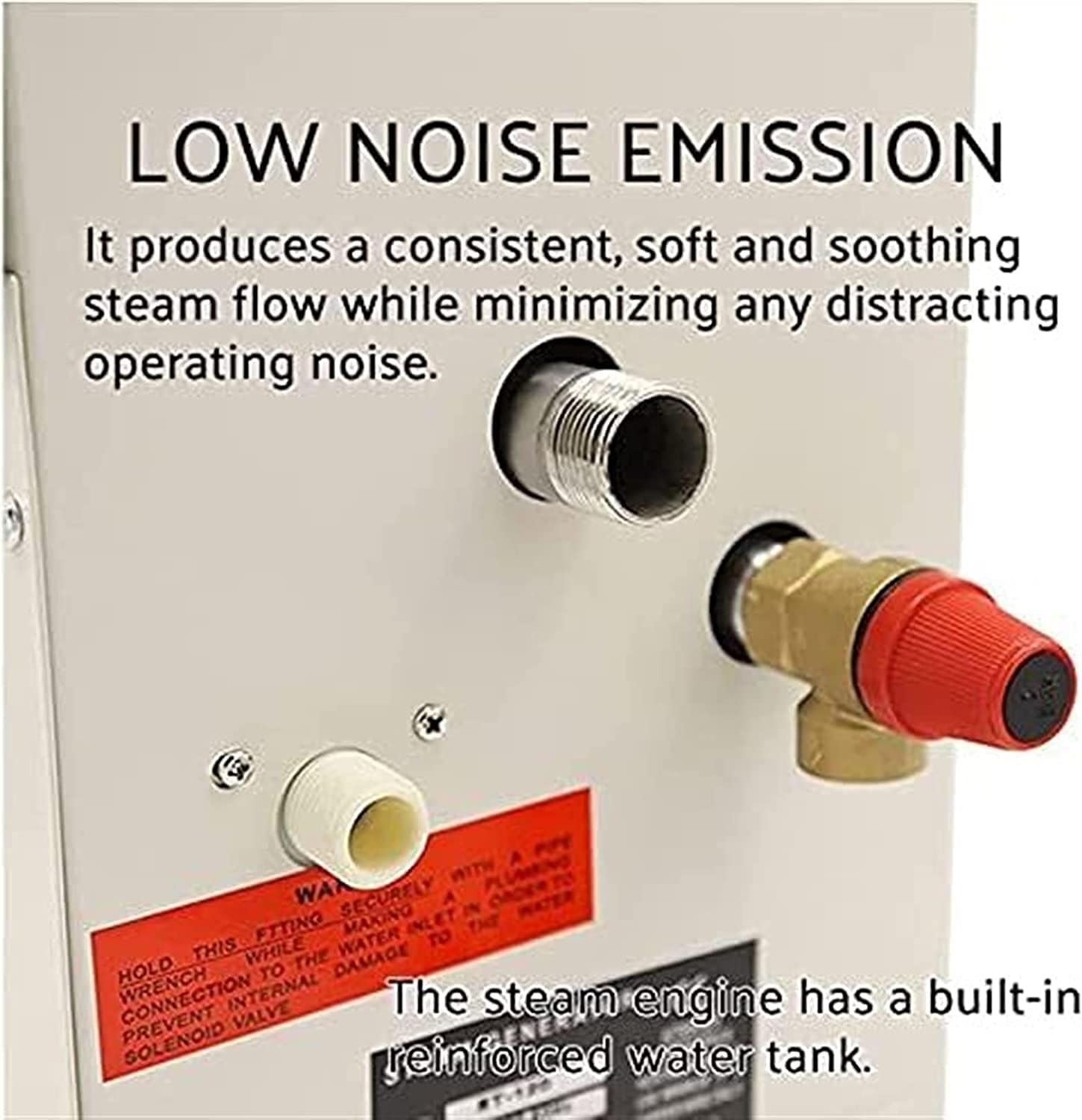 Steam Room Generator, Digital Display Steam Generator, Improve Brain Health, Which Heats Quickly, Easy to Operate, for Home SPA Steam (18KW)