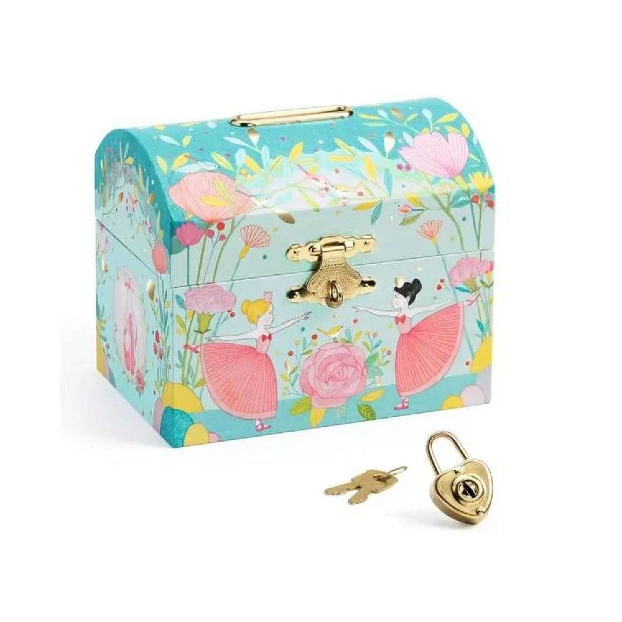DJECO Money Box Fort Ballerina