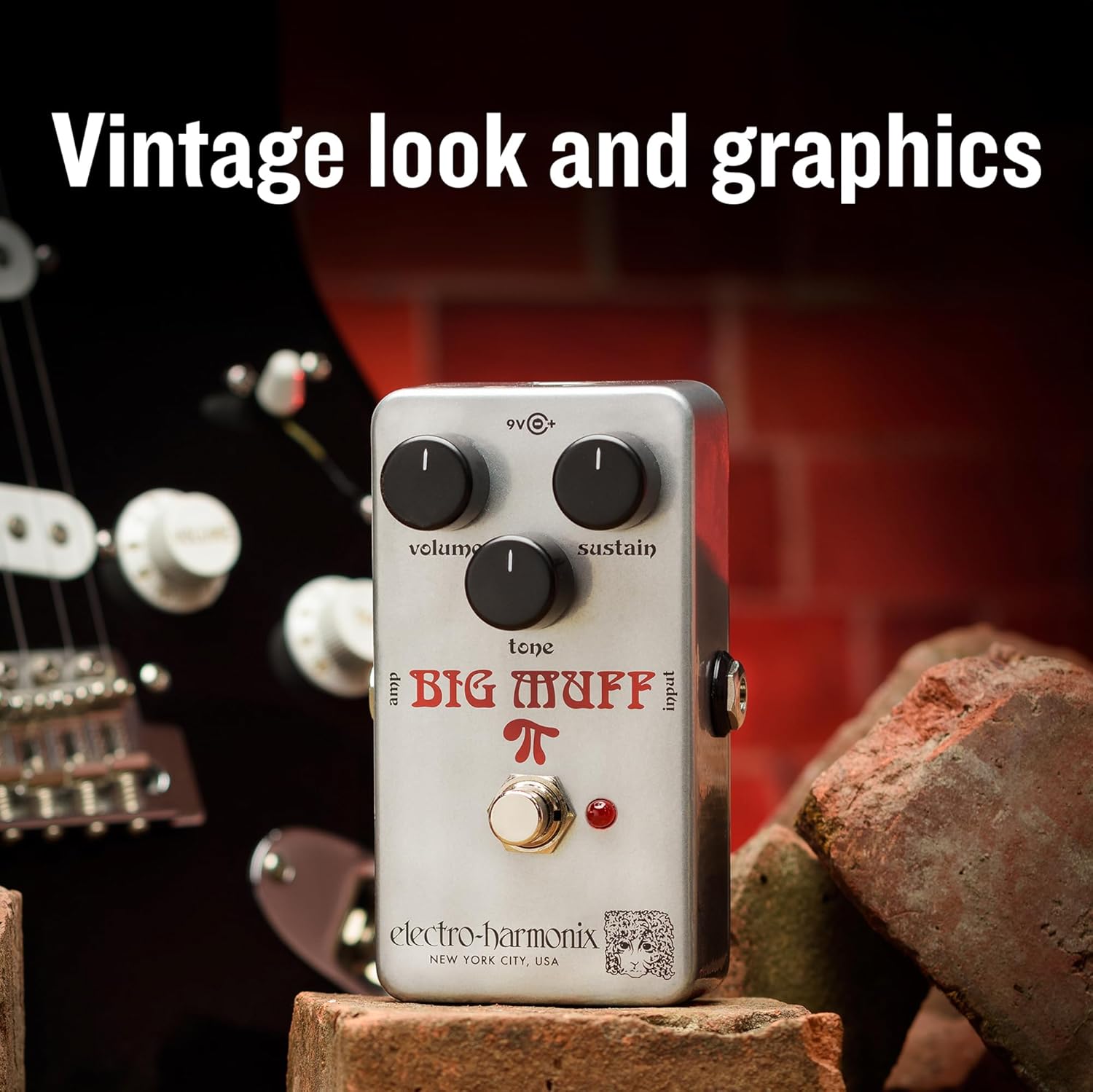 Electro-Harmonix Ram's Head Big Muff Pi Fuzz Pedal