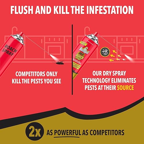 Miniatura 5 de Bengal Asesino de cucarachas, 11 onzas, lata, líquido viscoso, marrón, etéreo suave, 2 unidades