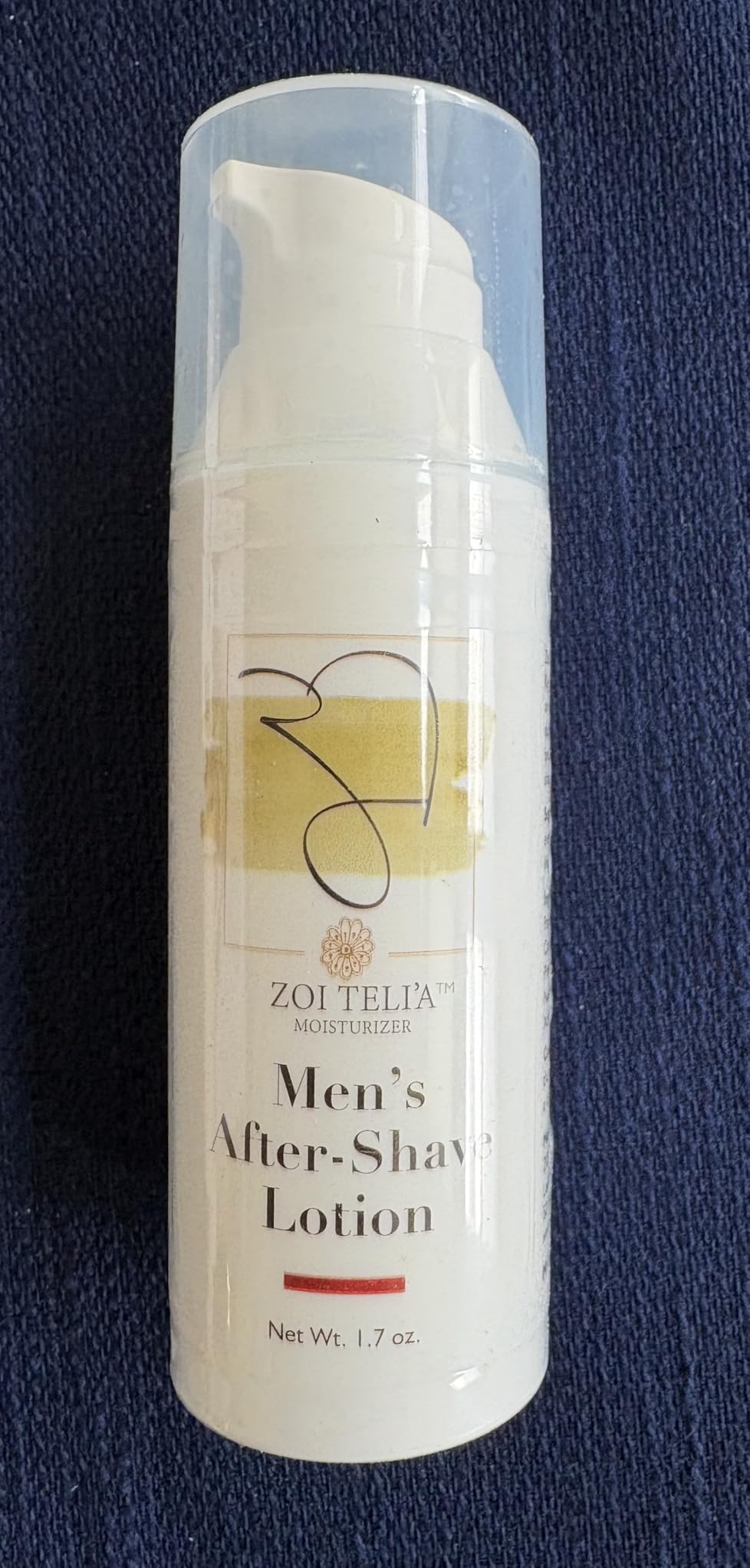 Zoi Teli'a Men’s After Shave Lotion Balance Deep Moisturize, Hydrate & Gentle on Skin with Cucumber, Coconut Oil & Glycerin - Fast Absorbing, Non-Sticky Skin Care Formula for Daily Use – 1.7 Oz