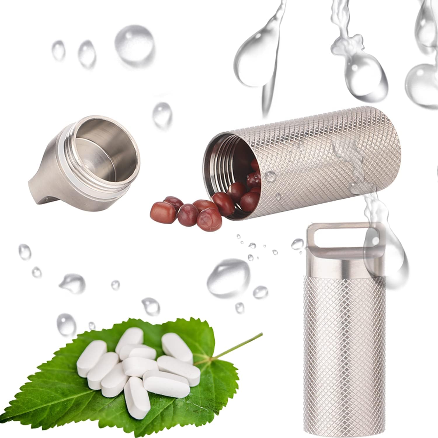 Pill Container Necklace Nitroglycerin Pill Fob Jordan Ubuy