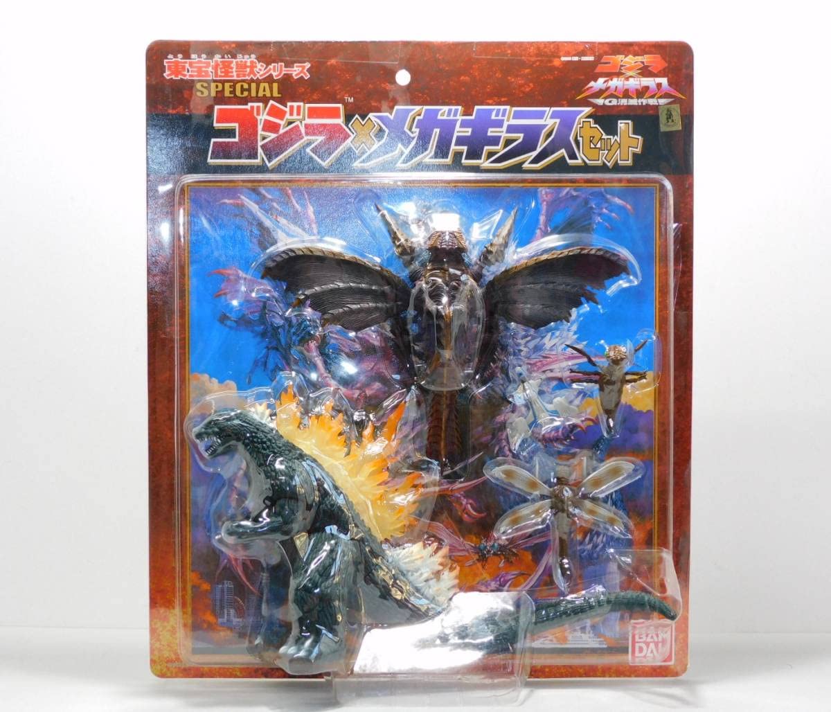 Amazon.co.jp: SPECIAL ゴジラ×メガギラス セット 東宝怪獣シリーズ 