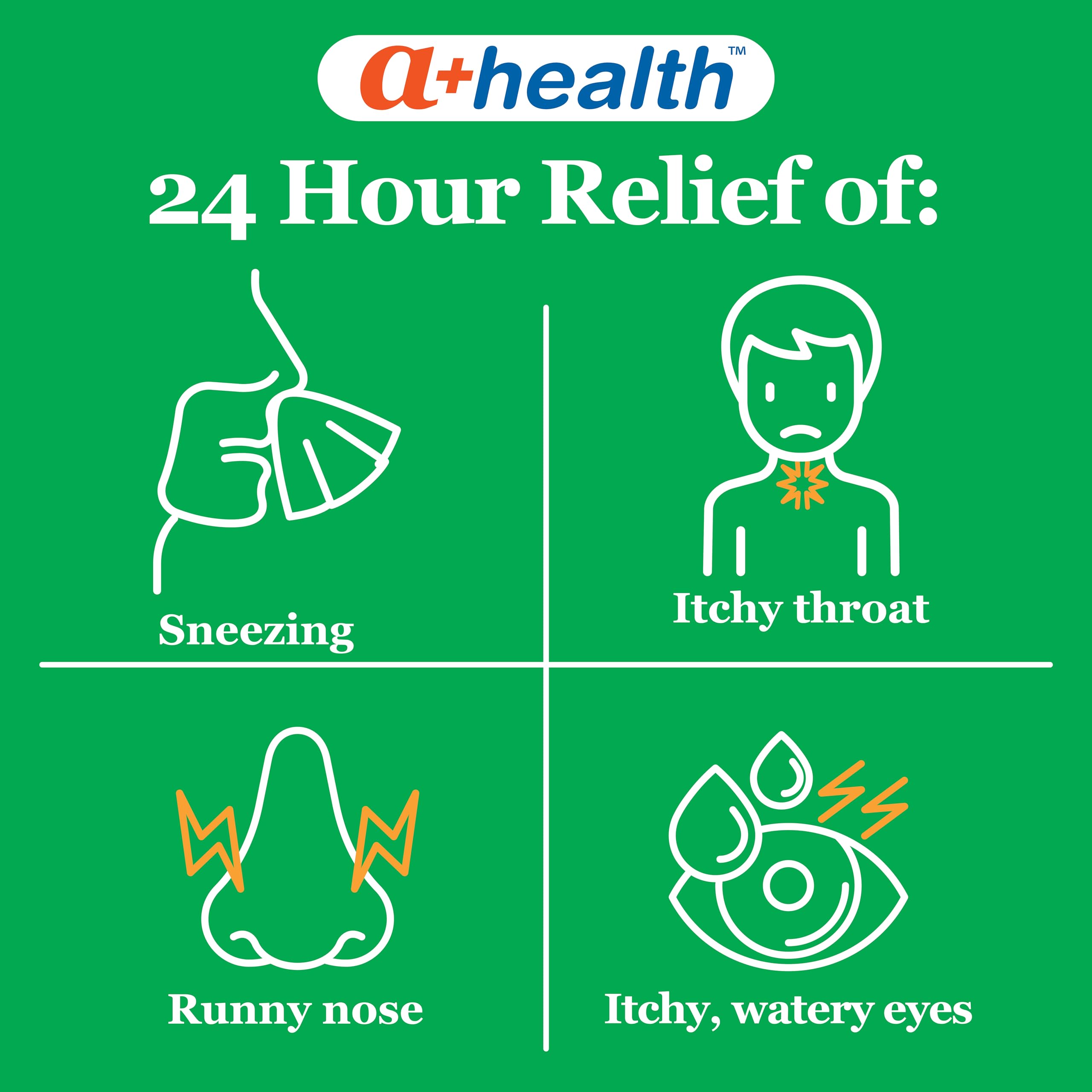 A+Health Cetirizine 10mg 24 Hour Allergy Relief Tablets, 400 Count — Amazon image 2