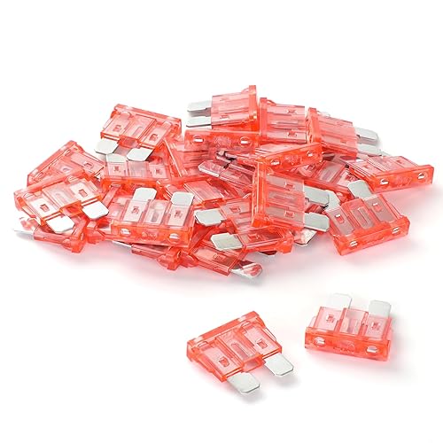 Fusibles estándar para automóvil de 40 amperios, fusibles automotrices de 40 A, fusibles de repuesto automotrices (ATOATC), fusible de hoja para