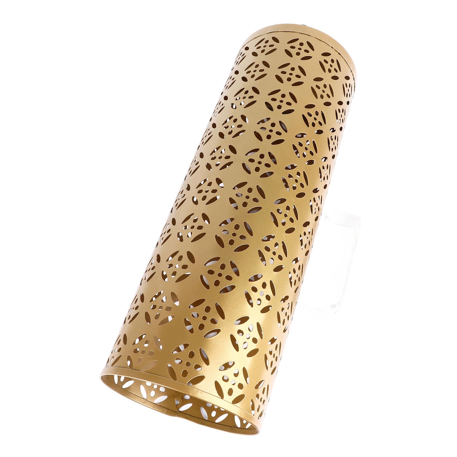 Fabater Paragüero, Soporte de Metal para Paraguas, Organizador Interior con Diseño Hueco, Almacenamiento de Paraguas para Entrada, Oficina, Hogar (GOLD)