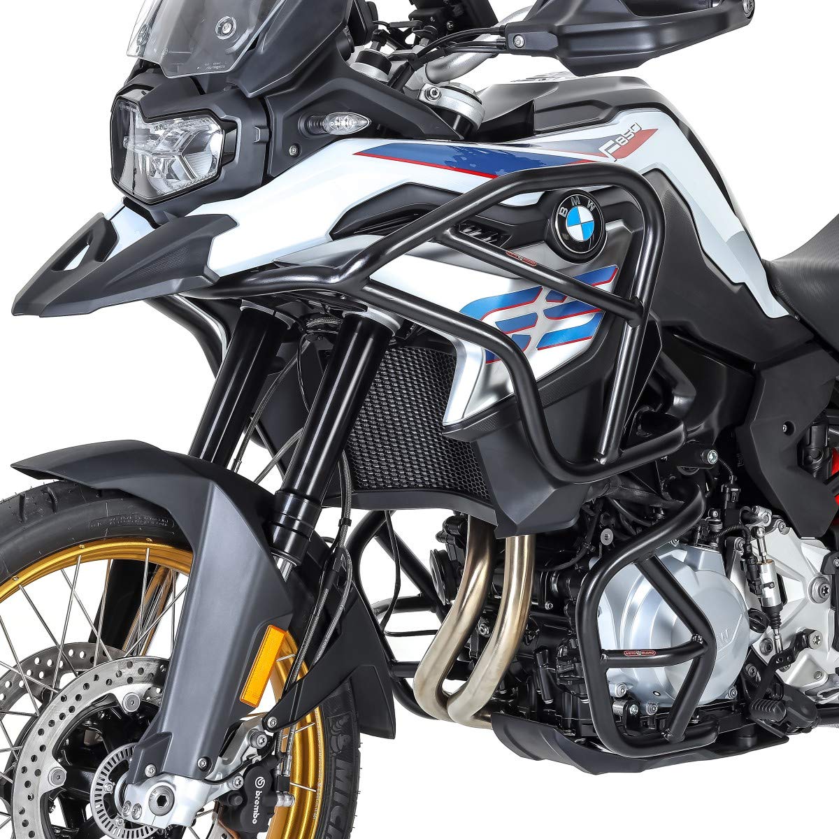 Defensas de Motor XL Set Compatible para BMW F 850 GS/F 750 GS 18-23 crashbar Arriba y Abajo