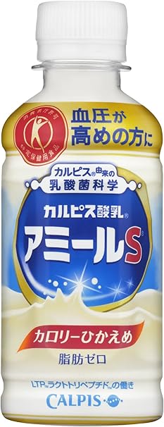 Amazon Co Jp トクホ カルピス酸乳 アミールs 血圧が高めの方に 1l 8本 Food Beverage Alcohol