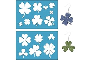GORGECRAFT Patrick's Day Shamrock Jewelry Templates