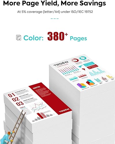 Miniatura 3 de 276XL - Cartuchos de tinta de repuesto para Canon 276 276XL CL276 CL-276 XL para cartuchos de impresora TR4720 TS3522 TS3720 TR4700 TR4722 TS3500