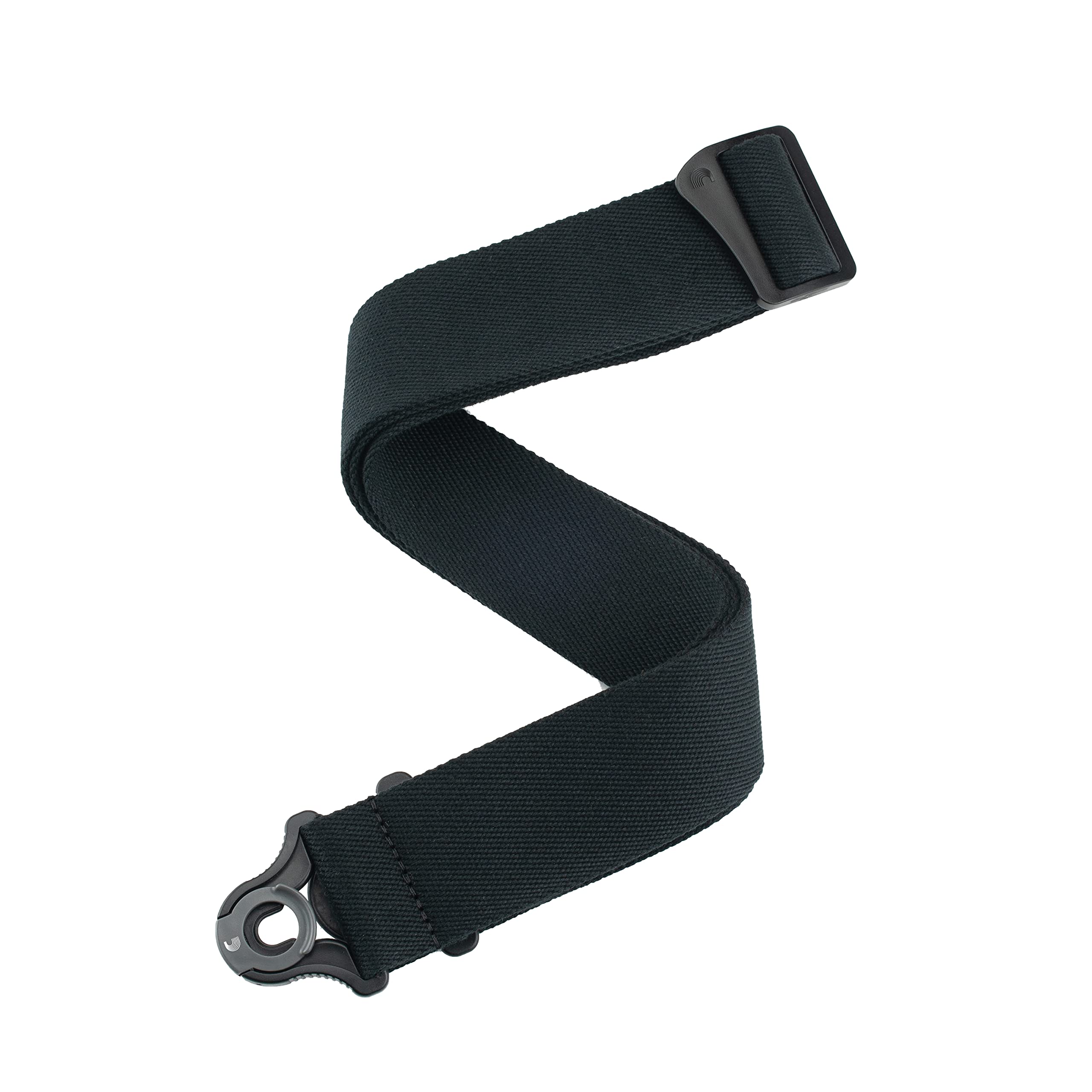 D'Addario Accessories Auto-Lock Gitar Kayışı Patenci Siyah