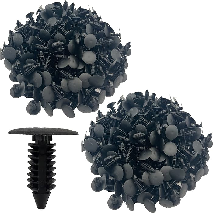 Buy JSNOOKN Car Plastic Bumper Clips 8mm Hole Auto Body Parts Door