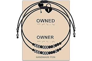 Morse Code Matching Bracelets for Intimate Relationships