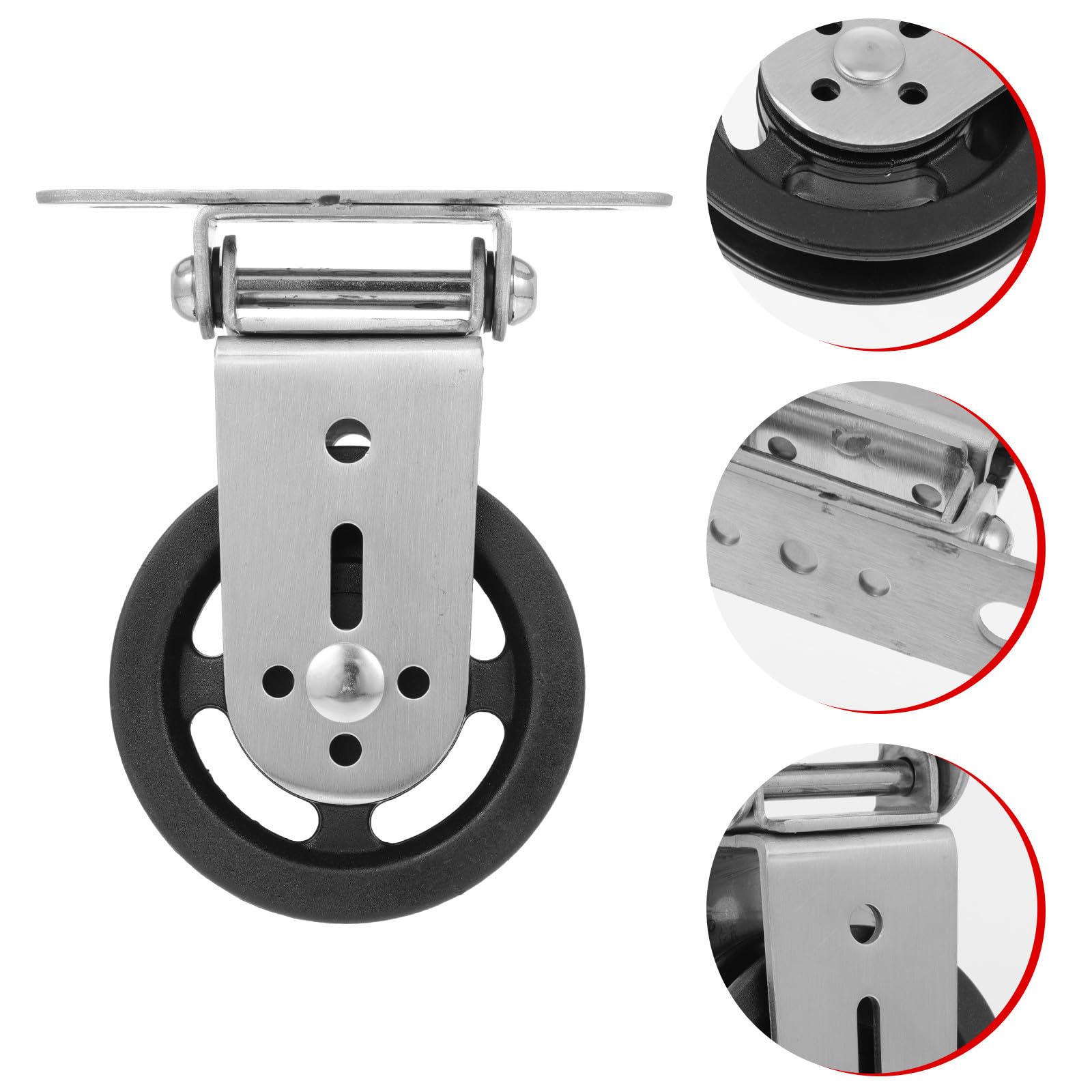 BETOOKY Nylon Seilrolle für Fitnessgeräte mit Aluminiumkern Kugellager Lagerriemenscheibe Ersatzteil für Heim Fitnessstudio Praktisch und Langlebig