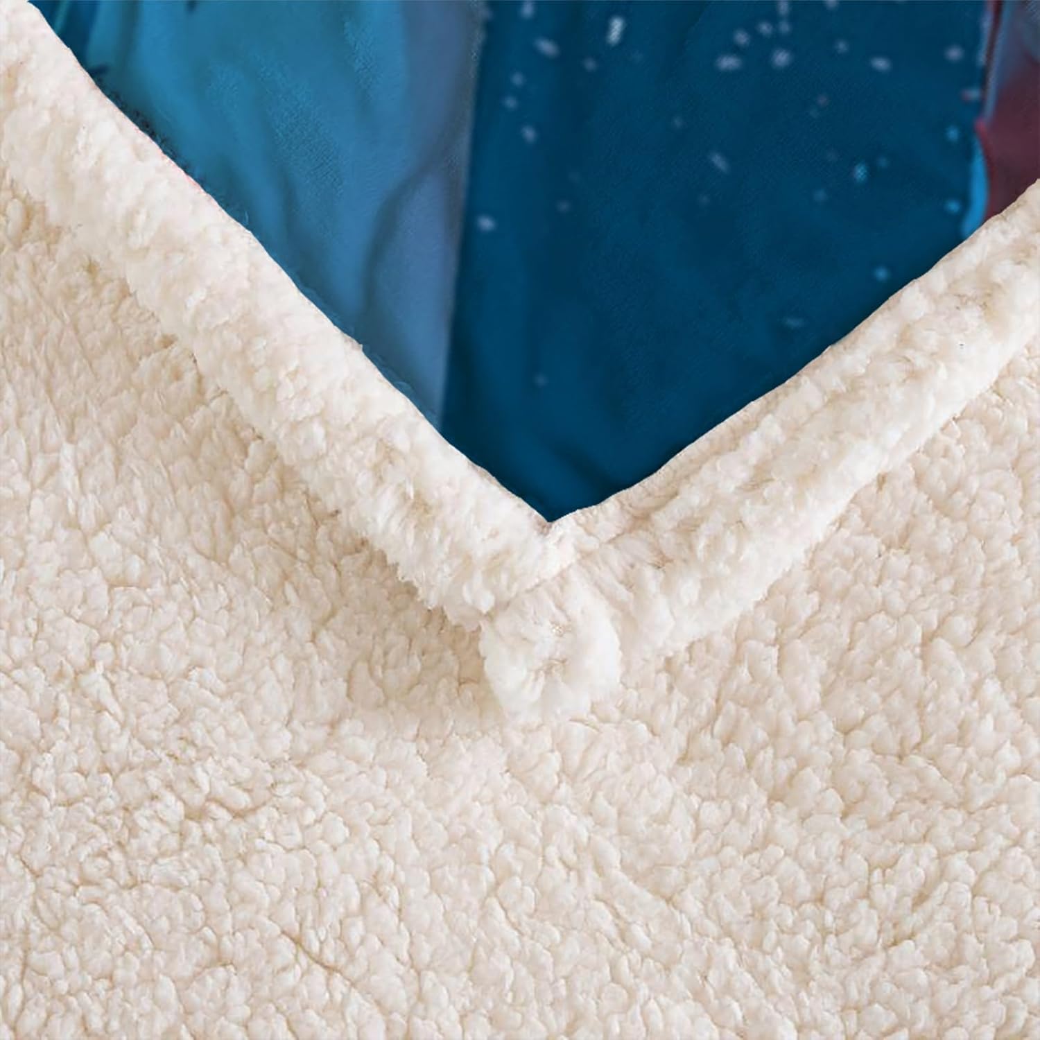 AILONEN Boys Soccer Throw Blanket,Red and Blue Sports Sherpa Blanket 70 x 55 Inches for Kids Boys,Football Blankets Gifts