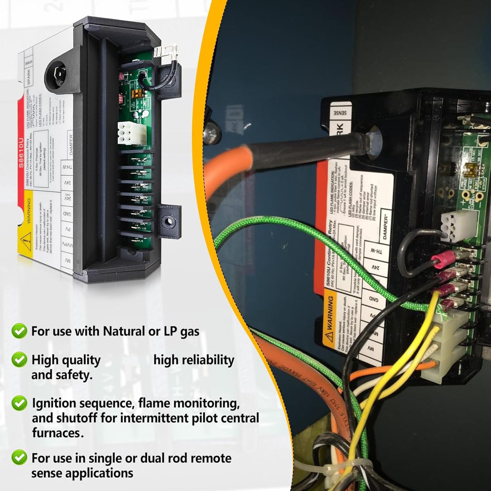 Module de Commande d ' allumage de Remplacement S8610U